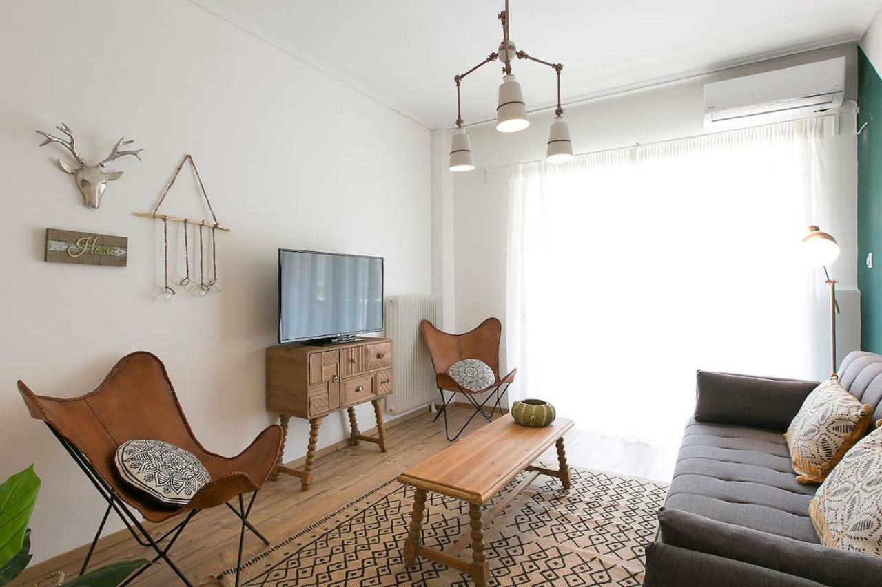Boho Chic Apartment, Agia Sofia District #Feelslikehome Salonicco Esterno foto